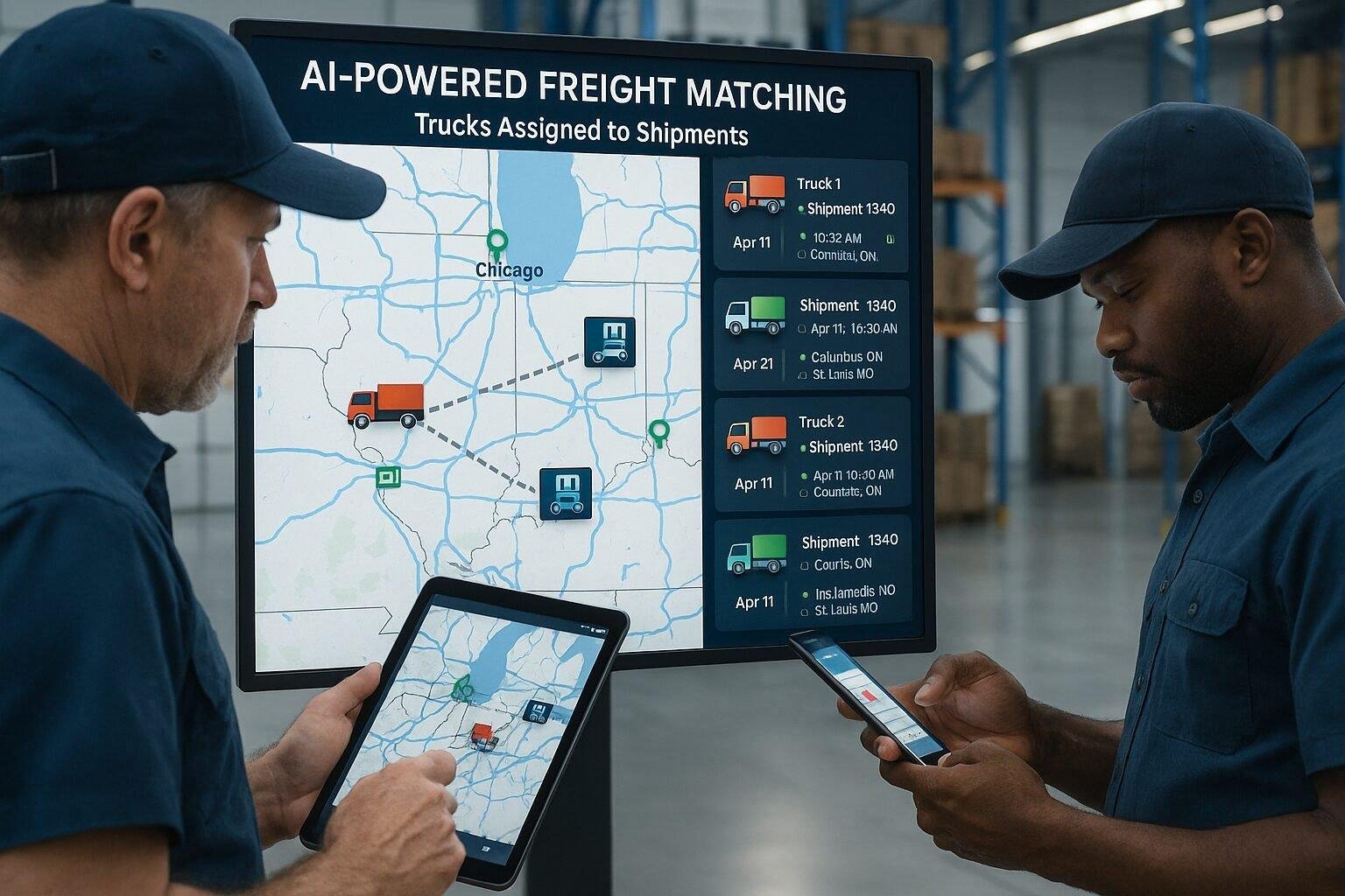 FleetWorks’ AI-driven platform connecting truckers with shipments efficiently
